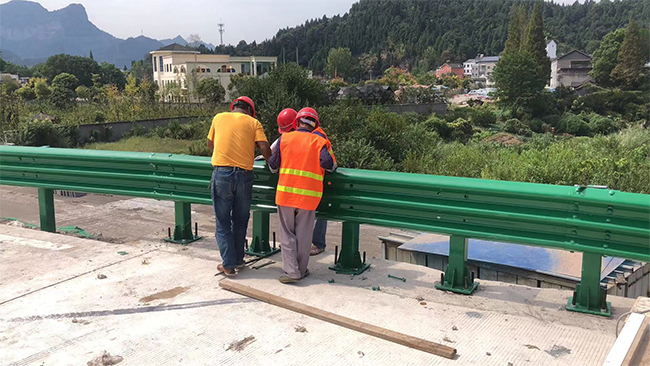 新疆高速公路护栏板的维护确保道路安全的关键环节